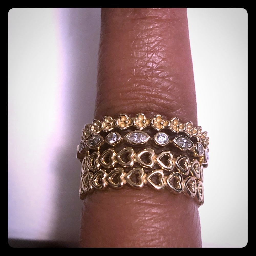 Authentic Pandora 14k Gold rings